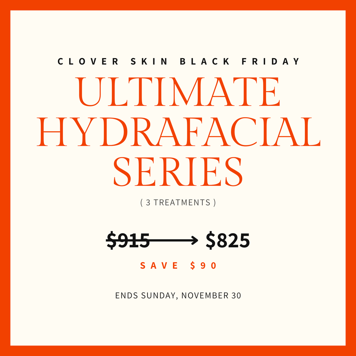 Ultimate Hydrafacial Series