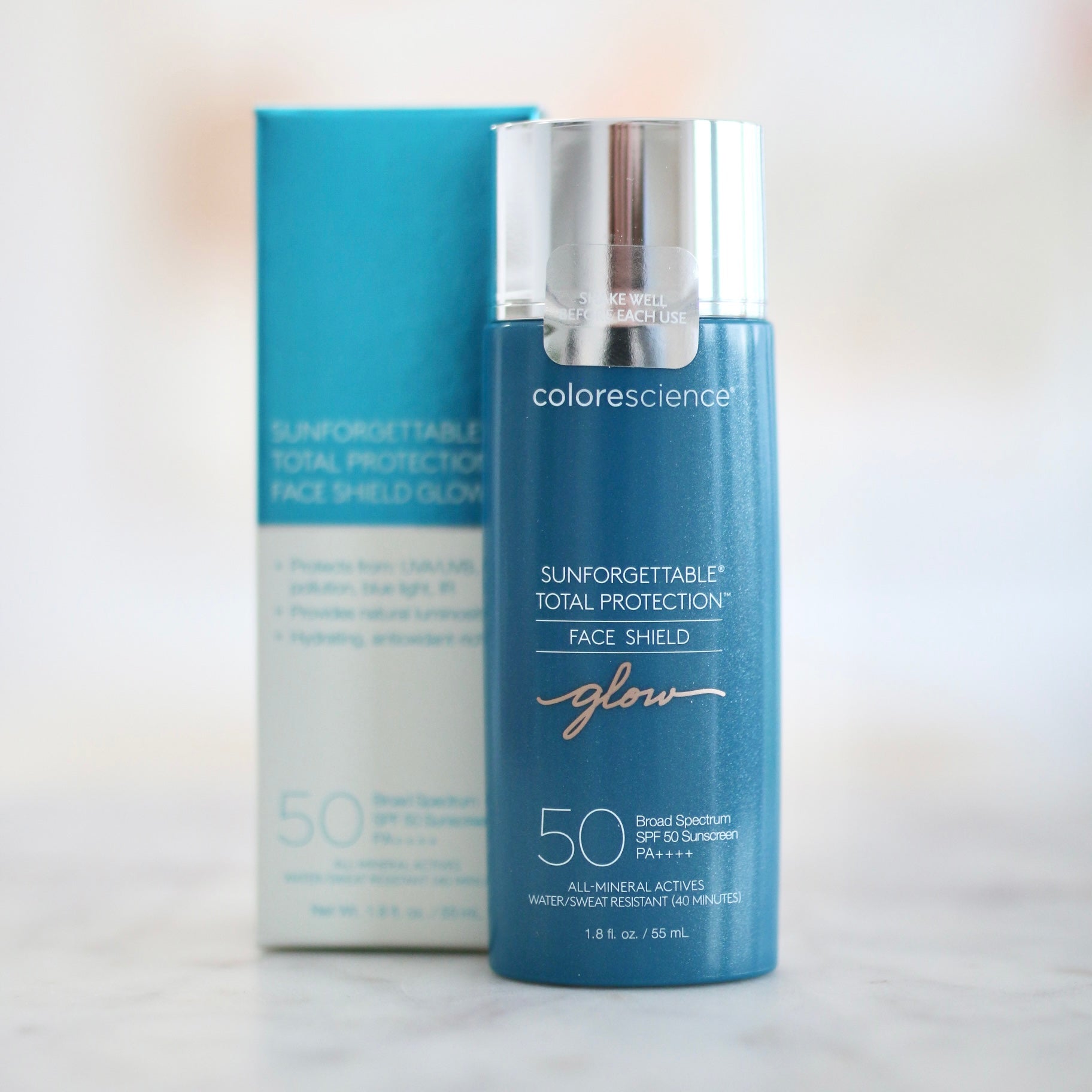 Sunforgettable Total Protection Face Shield Glow SPF 50 - Clover Skin Bar
