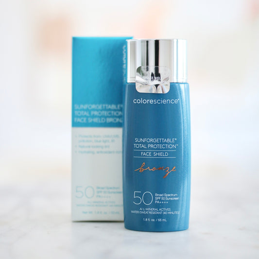 Sunforgettable Total Protection Face Shield Bronze SPF 50 - Clover Skin Bar