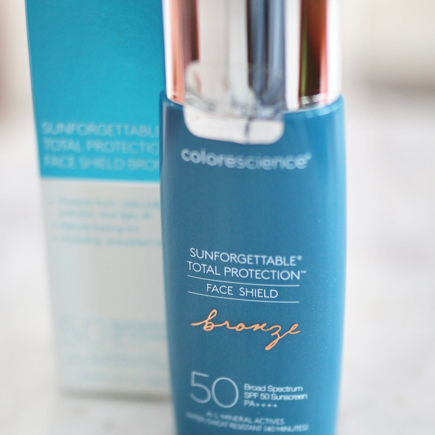 Sunforgettable Total Protection Face Shield Bronze SPF 50 - Clover Skin Bar