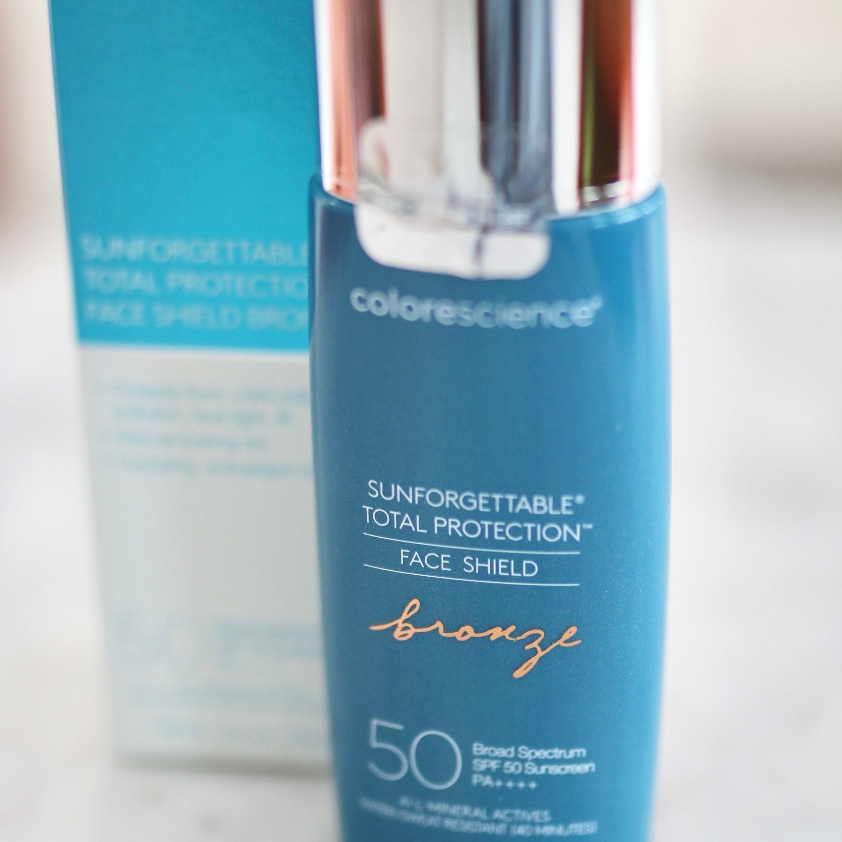 Sunforgettable Total Protection Face Shield Bronze SPF 50 - Clover Skin Bar