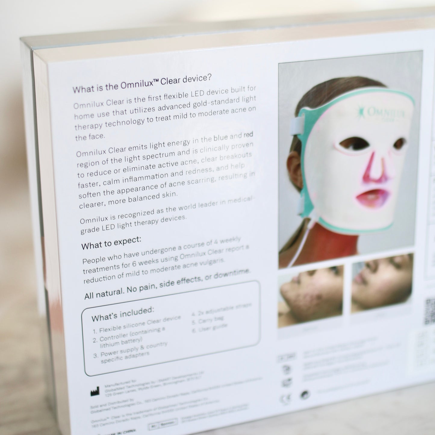 Omnilux Contour Clear Light Therapy - Clover Skin Bar