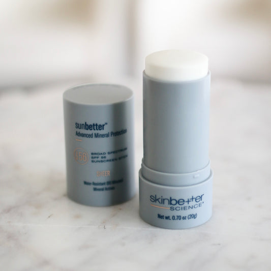 Sunbetter SHEER SPF 56 Mineral Sunscreen Stick - Clover Skin Bar