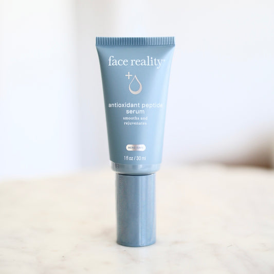 Face Reality antioxidant peptide serum for sale at Clover Skin in Utah