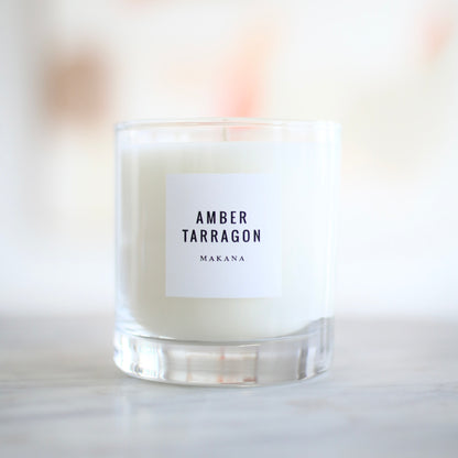 Amber Tarragon Candle